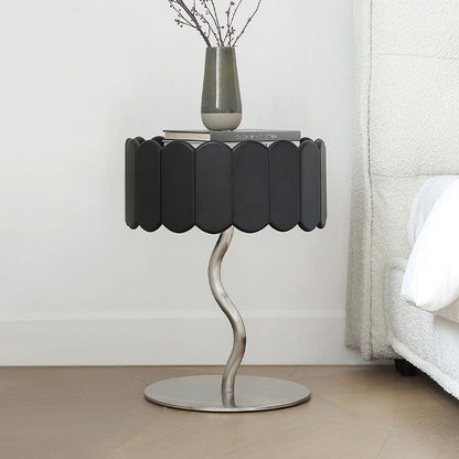 Sinclair Bedside Table, Black-Weilai Concept-Weilai Concept
