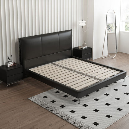 Kinza King Size / Super King Size Bed, Black-Weilai Concept-Weilai Concept