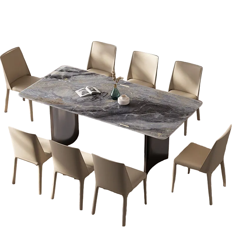 doris dining table, mable in dining room
