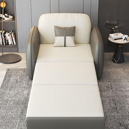 Caio Single Sofa Bed, Leathaire-Weilai Concept-Weilai Concept