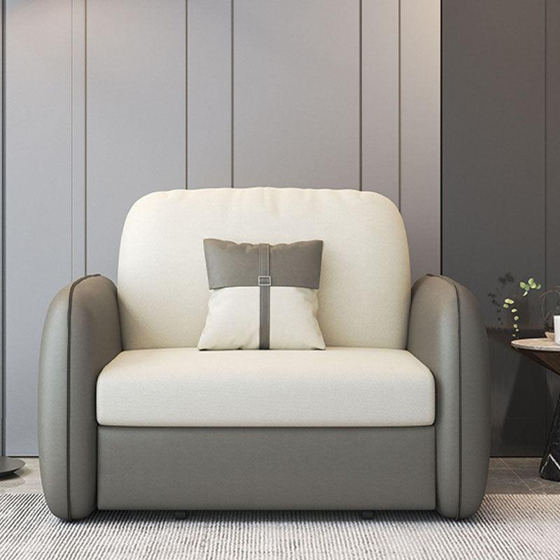 Caio Single Sofa Bed, Leathaire-Weilai Concept-Weilai Concept