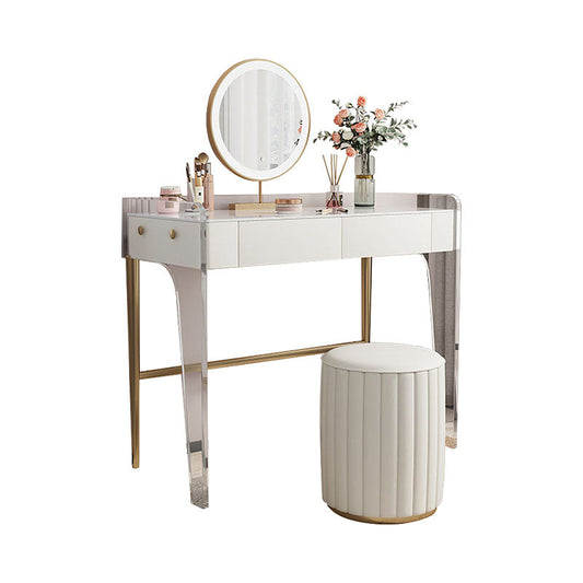 Deborah Dressing Table, Cream-Weilai Concept-Weilai Concept