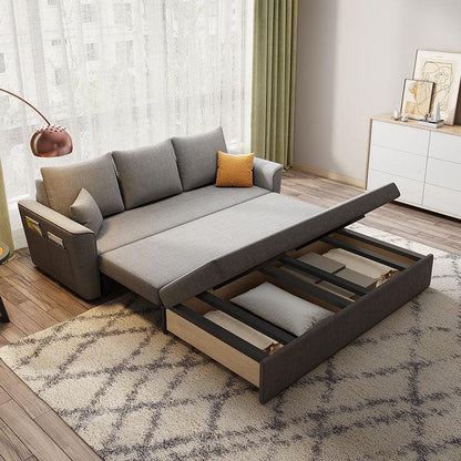 Gertrude Sofa Bed Single Seater, Two Seater, Linen-Weilai Concept-Weilai Concept