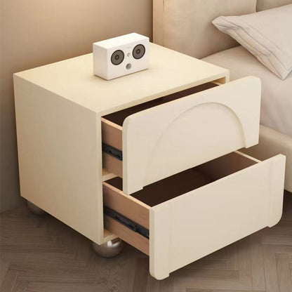 Niomi Bedside Table, Cream-Weilai Concept-Weilai Concept