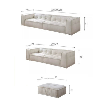Undra Two Seater, Three Seater, Four Seater Sofa, Boucle-Weilai Concept-Weilai Concept