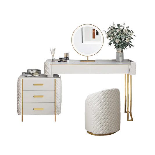 duran dressing table with led mirror, cream wall mirror