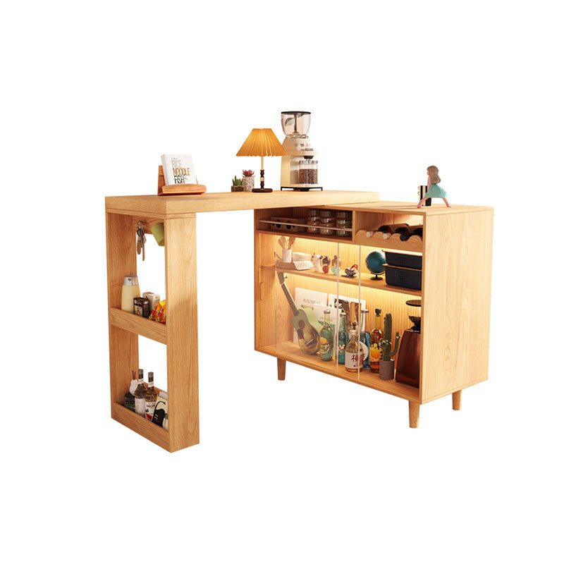 Melissa Folding Bar Table With Sideboard-Weilai Concept-Weilai Concept