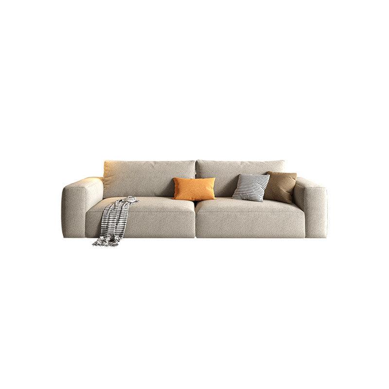 Lionel Three Seater Sofa, Linen-Weilai Concept-Weilai Concept