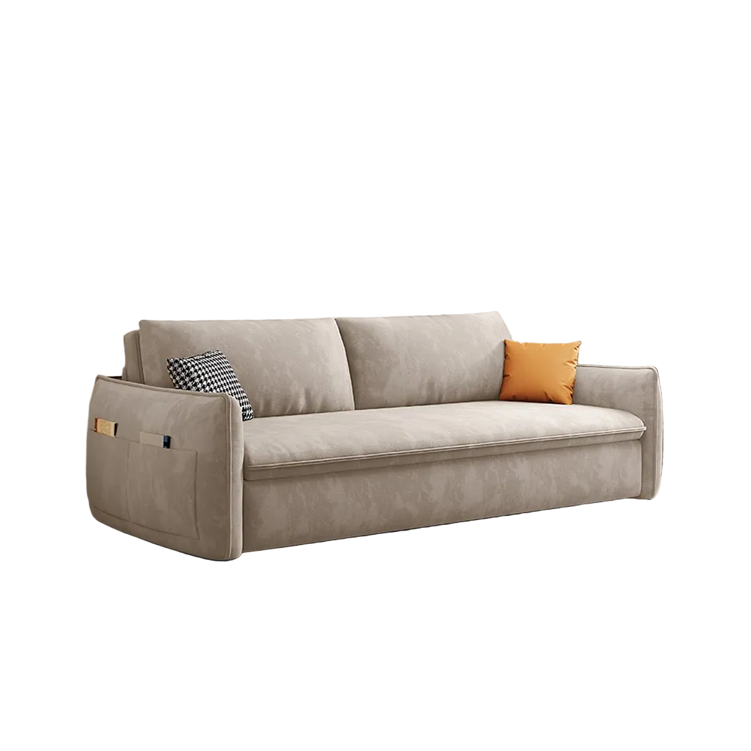 Fernandez Two Seater, Three Seater Sofa Bed With Storage, Suede