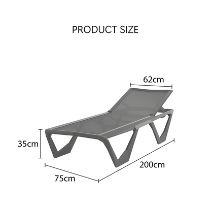Marlin Sun Lounger, Outdoor Daybed-Weilai Concept-Weilai Concept