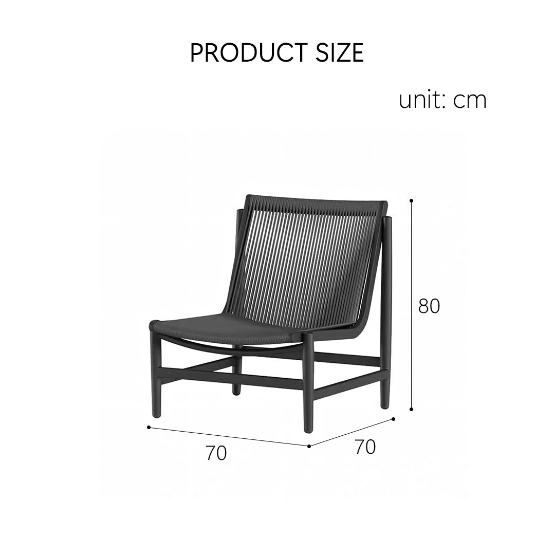 Lavoie Outdoor Lounge Chair With Footstool, Rattan