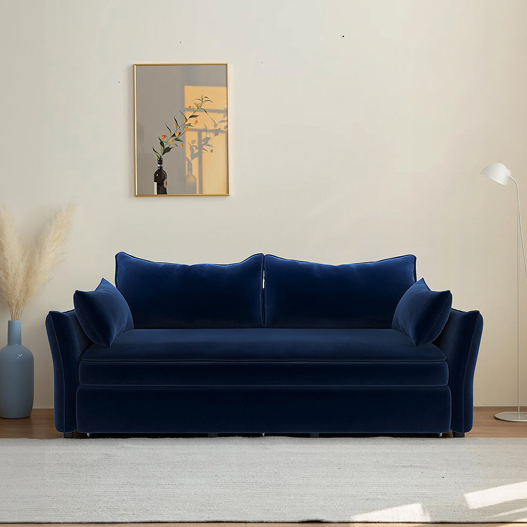 ritchie two seater sofa bed, pull out sleeper sofa bed in modern living room
