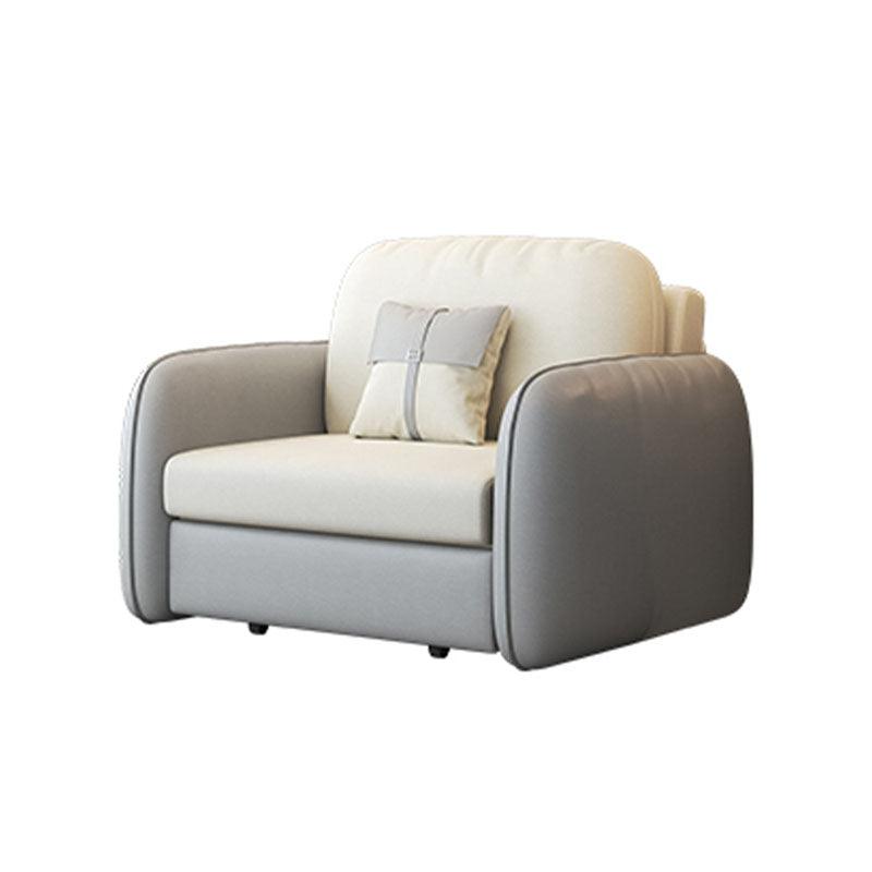 Caio Single Sofa Bed, Leathaire-Weilai Concept-Weilai Concept