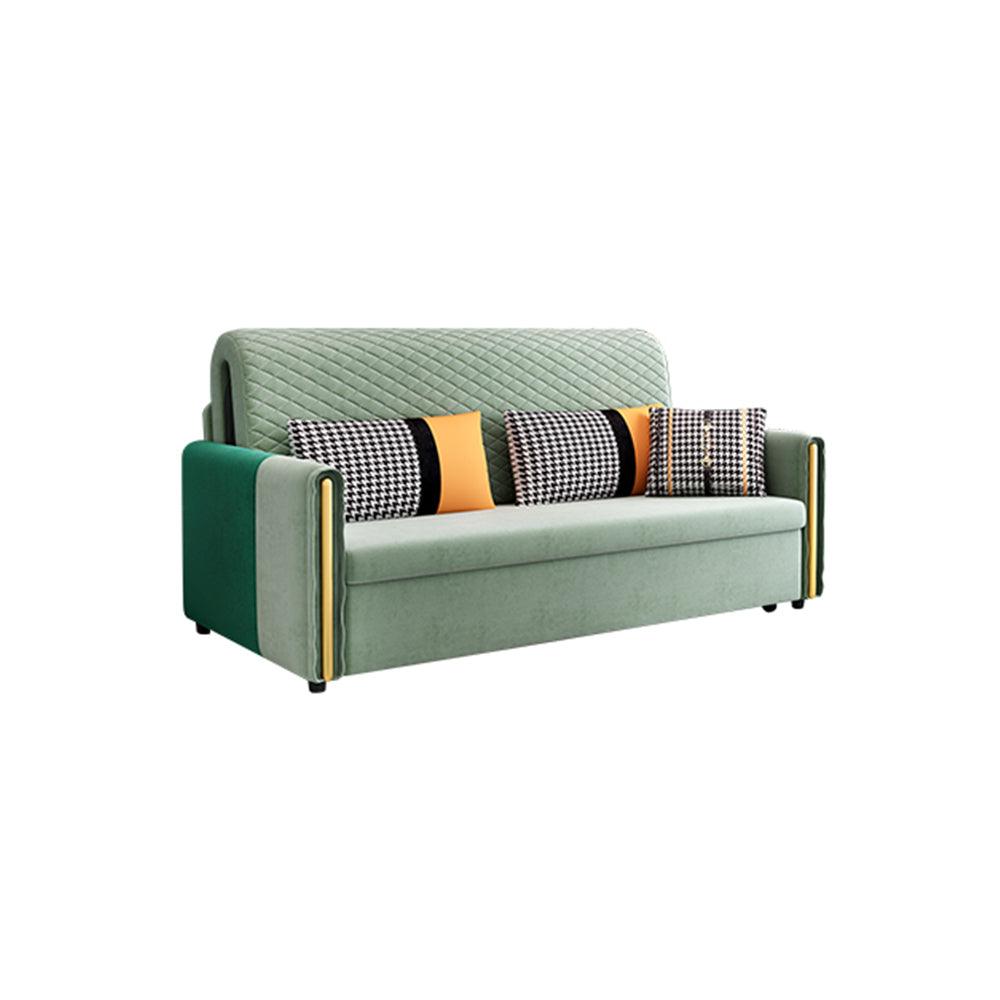 Imelde Two Seater Sofa Bed, Linen-Weilai Concept-Weilai Concept
