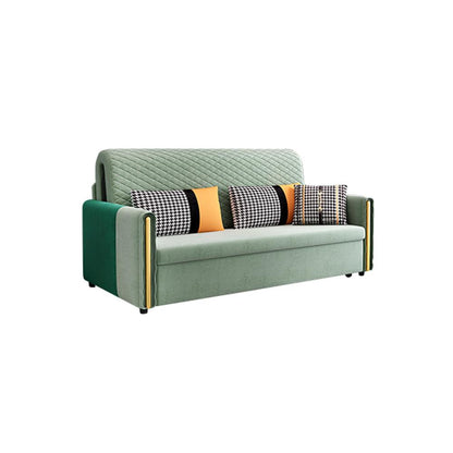 Imelde Two Seater Sofa Bed, Linen-Weilai Concept-Weilai Concept