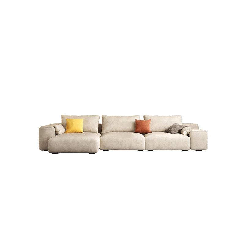 R87 Calvin Two Seater Corner Sofa, Leathaire-Weilai Concept-Weilai Concept