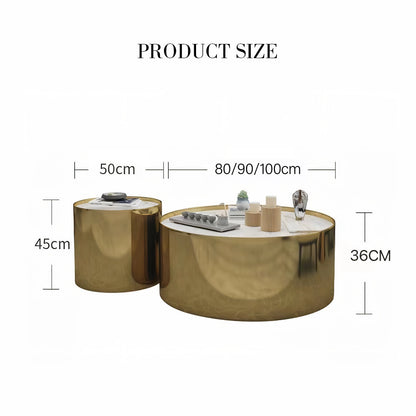 Luxury Coffee Table Set, Sintered Stone-Weilai Concept-Weilai Concept