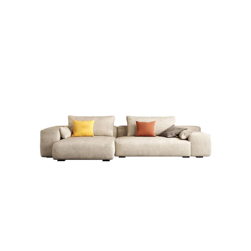 R87 Calvin Two Seater Corner Sofa, Leathaire-Weilai Concept-Weilai Concept