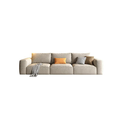 Lionel Three Seater Sofa, Linen-Weilai Concept-Weilai Concept