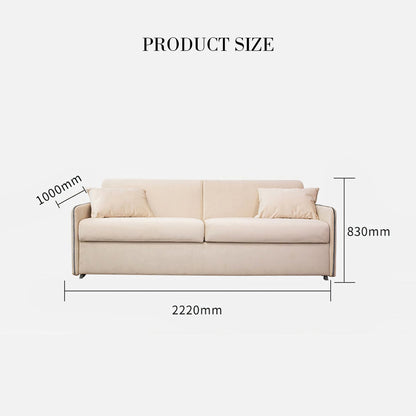 Ramos Two Seater Sofa Bed, Bunk Bed, Flannelette-Weilai Concept-Weilai Concept