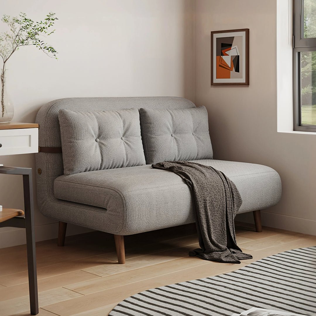 Evans Single Seater, Two Seater Sofa Bed, Linen-Weilai Concept-Weilai Concept