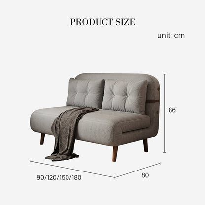 Evans Single Seater, Two Seater Sofa Bed, Linen-Weilai Concept-Weilai Concept
