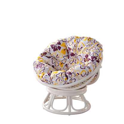 Trivedi Moon Armchair With Seat Cushion, Rattan