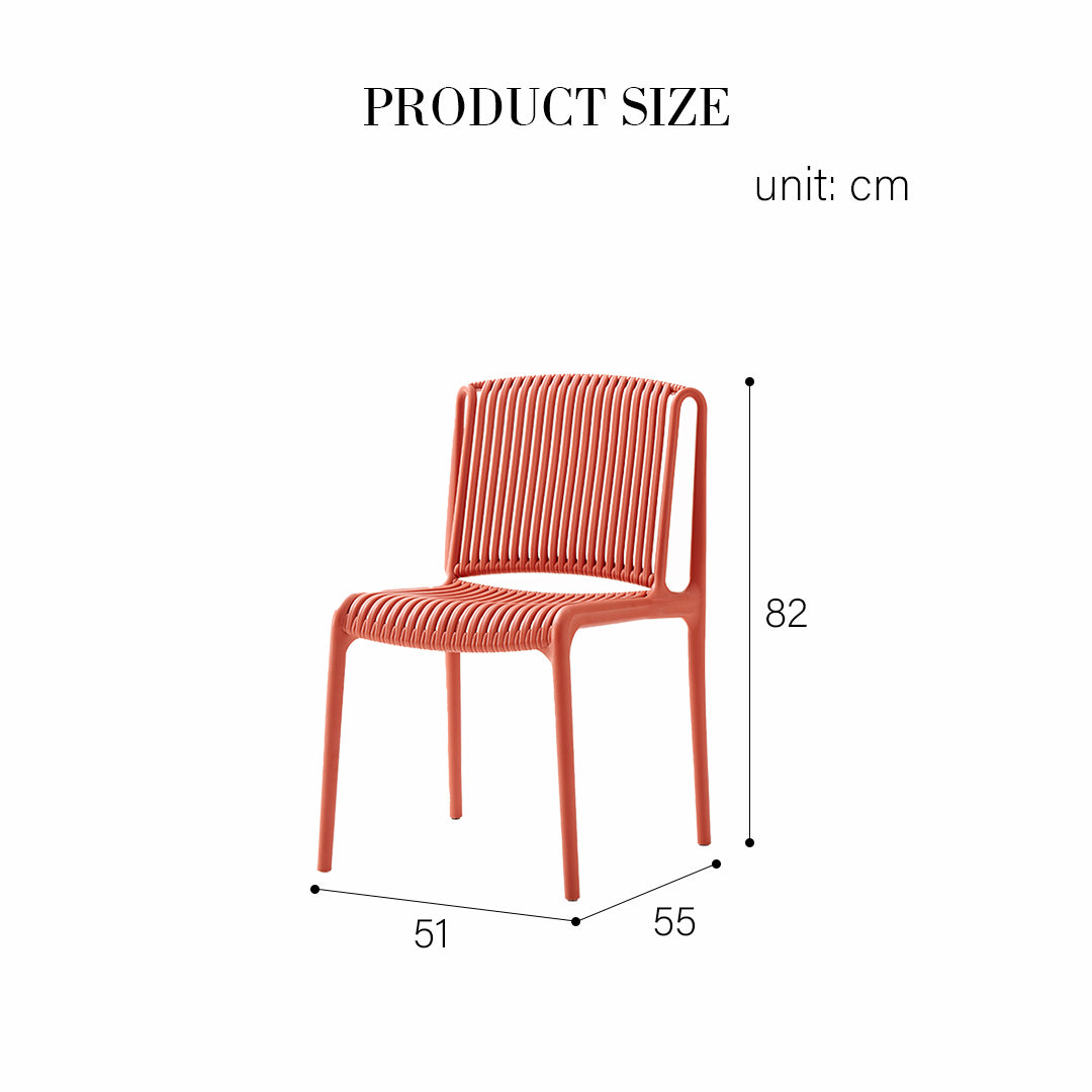 Upton Plastic Dining Chair