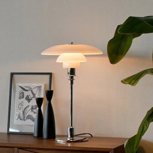 malek table lamp, 2 sizes in modern bedroom