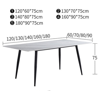 Samirah Dining Table, Sintered Stone-Weilai Concept-Weilai Concept