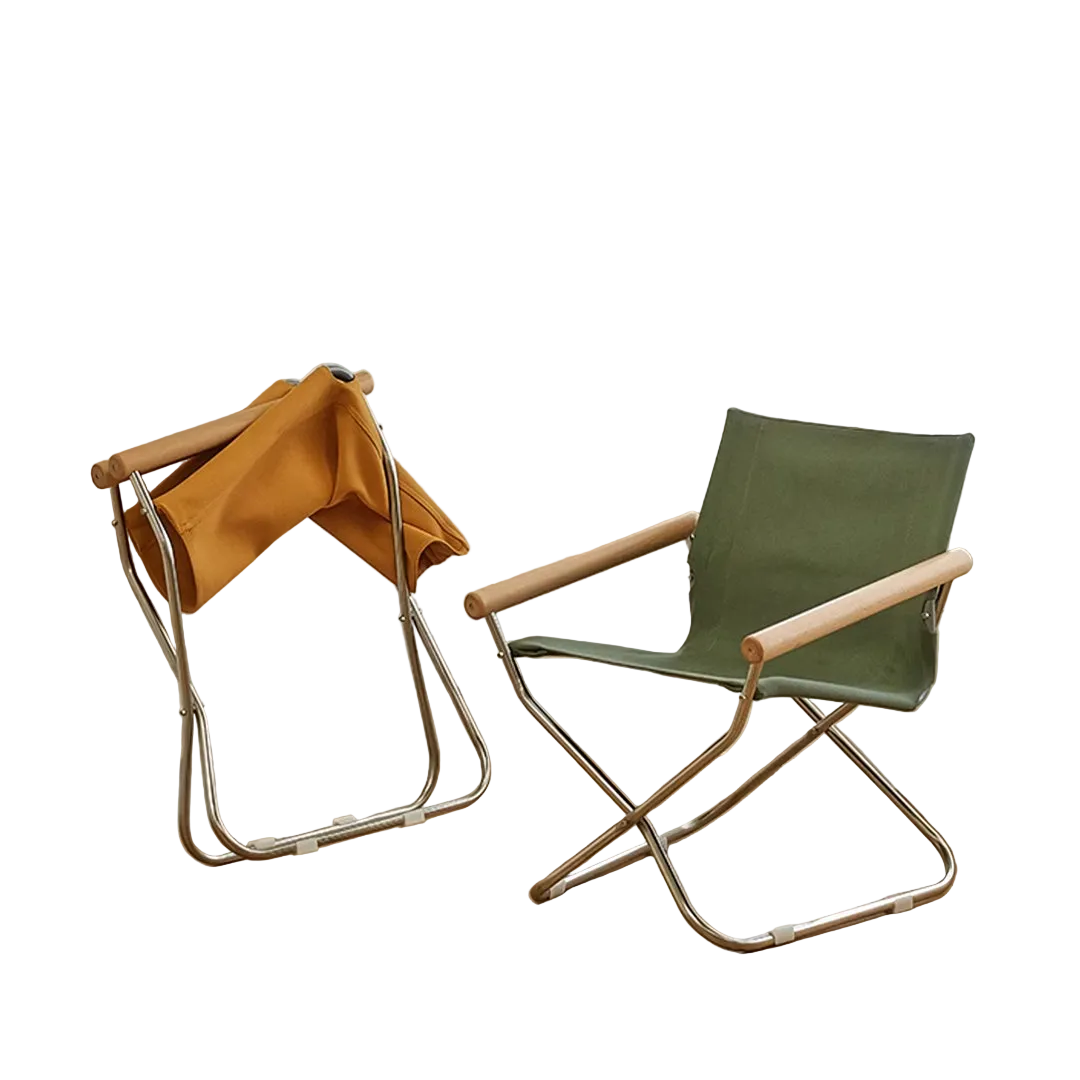 Kato Foldable Armchair, Stainless Steel