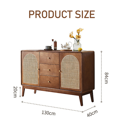 Luxander Vintage Sideboard, Walnut-Weilai Concept-Weilai Concept