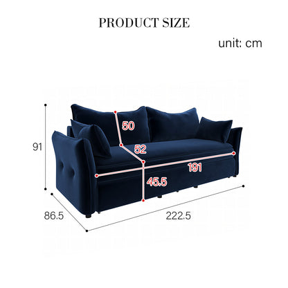 Ritchie Two Seater Sofa Bed, Pull Out Sleeper Sofa Bed