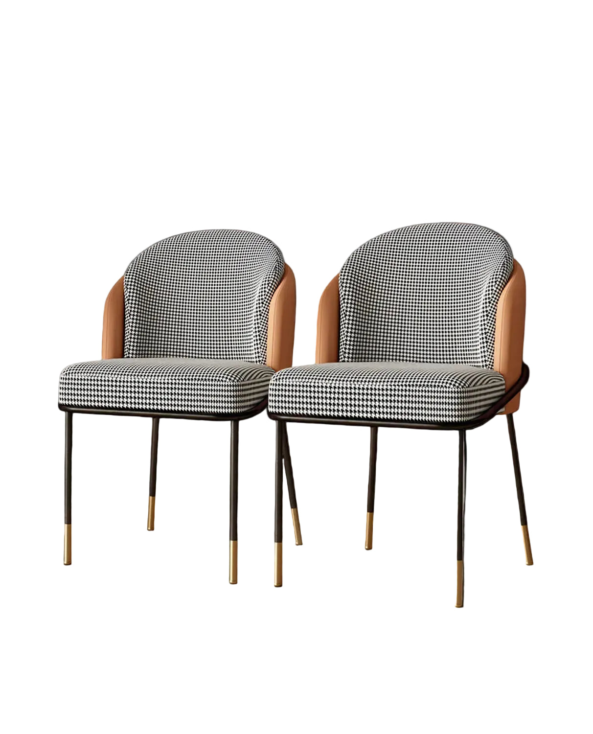 a set of 2 ratley dining chair, linen in dining room