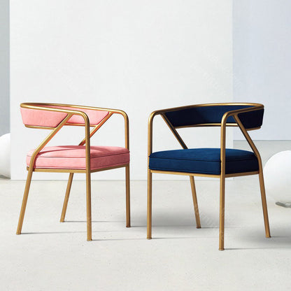 Dwight Dining Chair, Gold Frame-Weilai concept-Weilai Concept