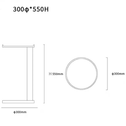 Christo Side Table, Gold-Weilai Concept-Weilai Concept
