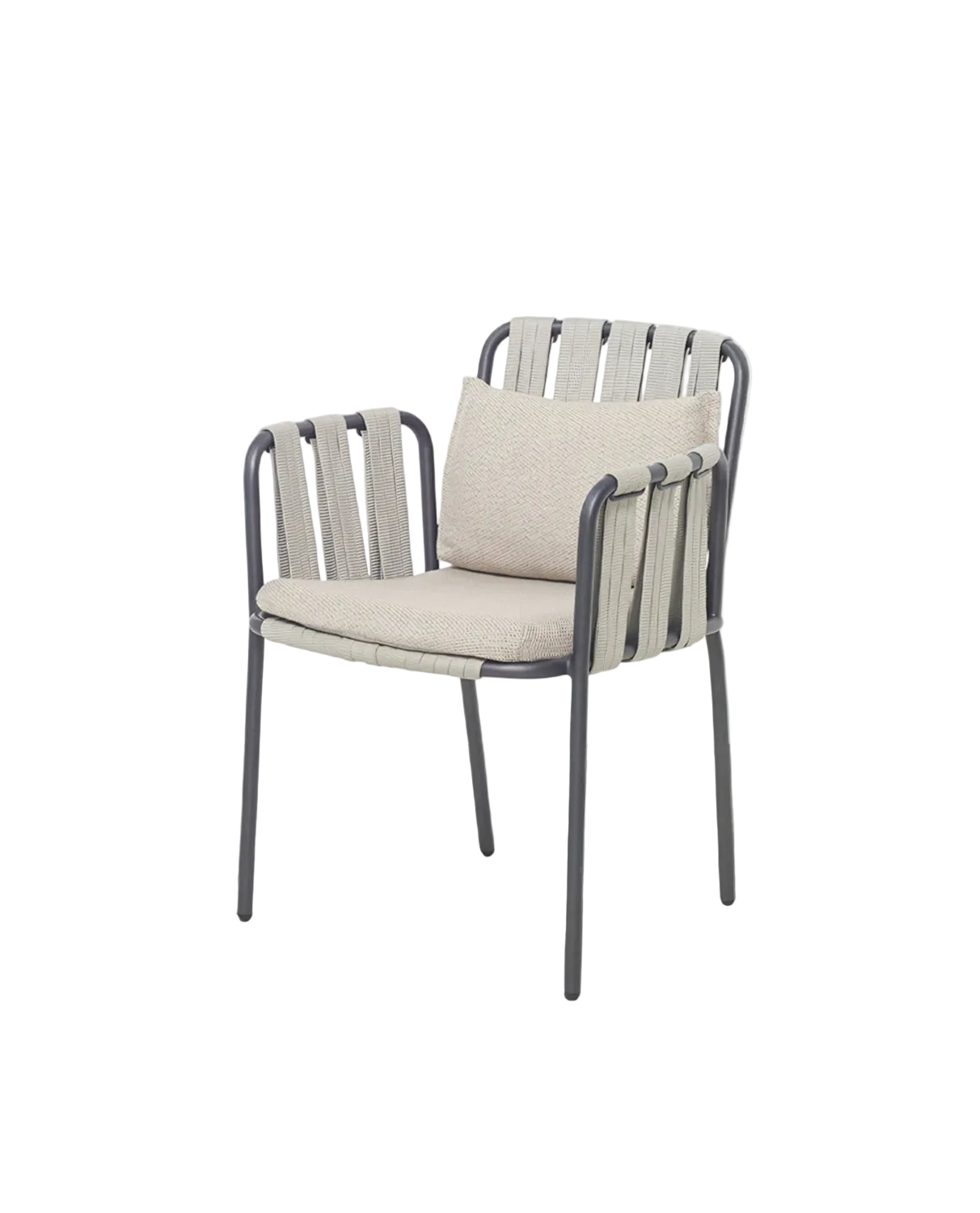 artemis outdoor rattan dining chair, for patio garden in dining room