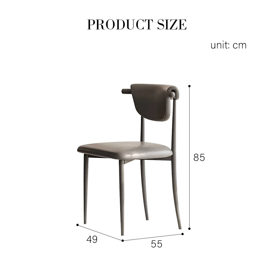 Hasegawa Dining Table, Sintered Stone With Black Legs
