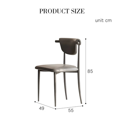 Hasegawa Dining Table, Sintered Stone With Black Legs