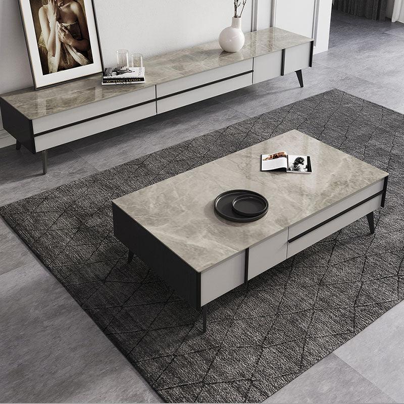 Ohyama Living Room Table Set, Coffee Table, TV Stand-Weilai Concept-Contact Us-Coffee Table Only-Weilai Concept