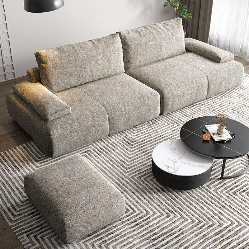 Hank L10 Four Seater Sofa, Linen-Weilai Concept-Weilai Concept