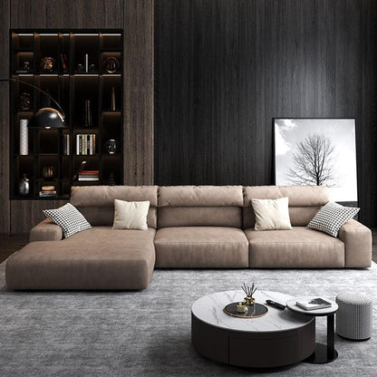 Montgomery Two Seater Sofa, Single Seater, Leatheraire-Weilai Concept-Weilai Concept