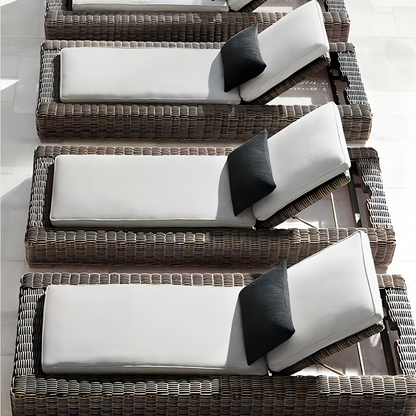 Marina Reclining Outdoor Sun Lounger, Daybed-Weilai Concept-Weilai Concept