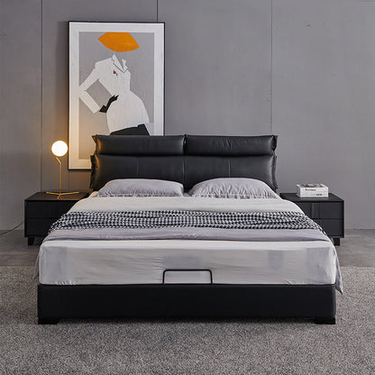 Luca King Size Superking Size Bed, Leather-Weilai Concept-Weilai Concept