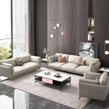 Reynold Two Seater, Three Seater, Four Seater Sofa, Leatheraire-Weilai Concept-Weilai Concept