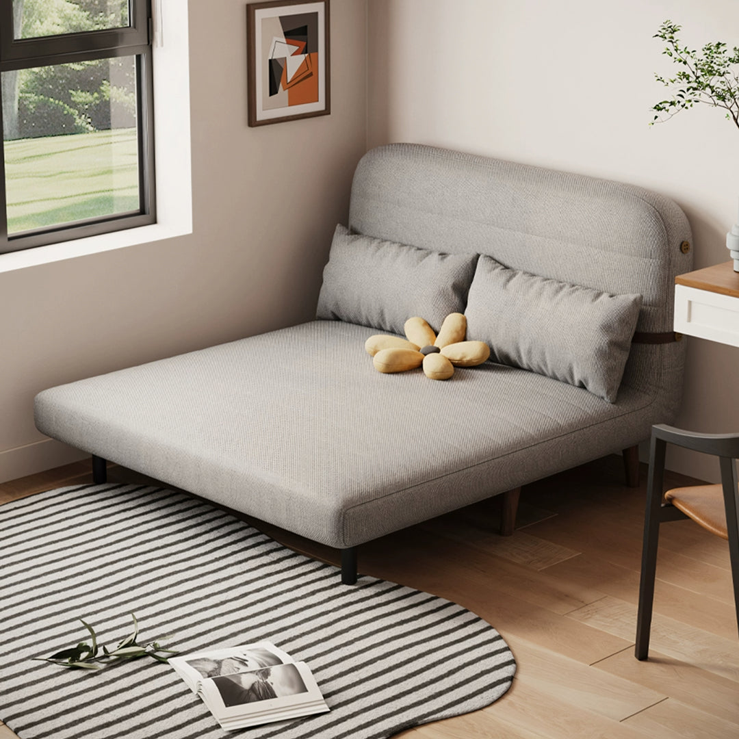 Evans Single Seater, Two Seater Sofa Bed, Linen-Weilai Concept-Weilai Concept