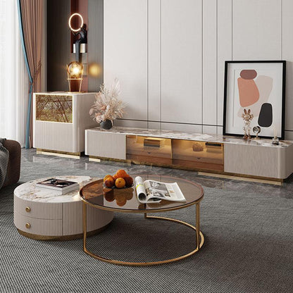 Eden II Living Room Coffee Table Set, TV Stand-Weilai Concept-Weilai Concept