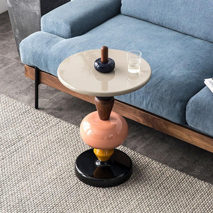Holborn Pearls Side Table-Weilai Concept-Weilai Concept