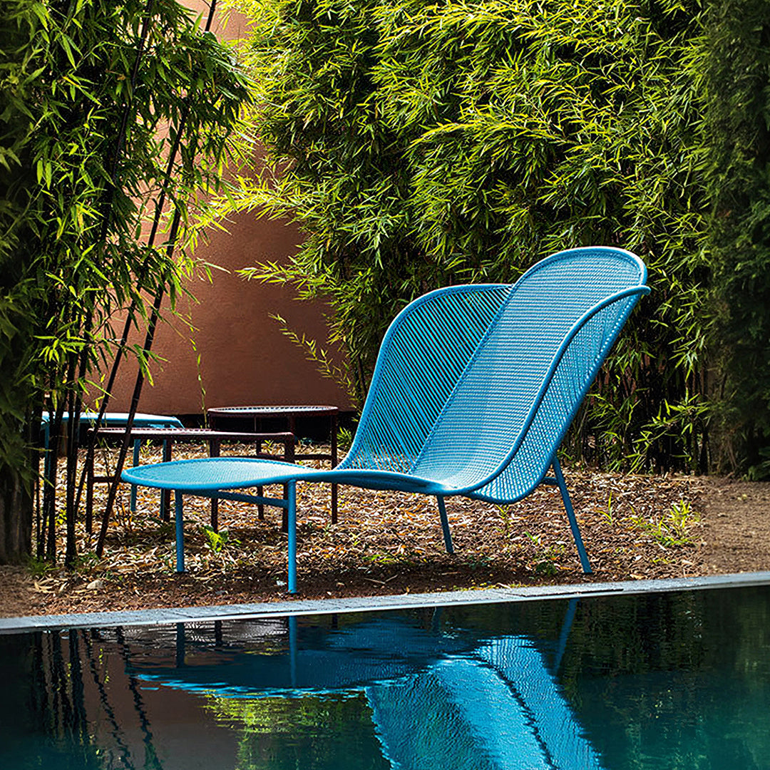 Kaczynski Metal Garden Chair, Outdoor Lounge Chair