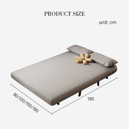 Evans Single Seater, Two Seater Sofa Bed, Linen-Weilai Concept-Weilai Concept